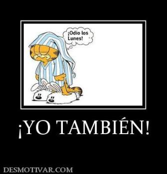 ¡YO TAMBIÉN!
