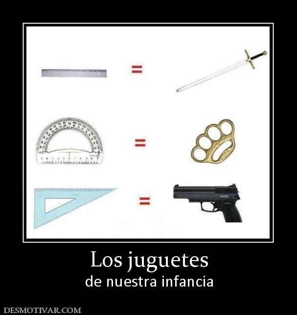 Los juguetes de nuestra infancia