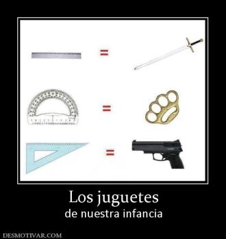 Los juguetes de nuestra infancia