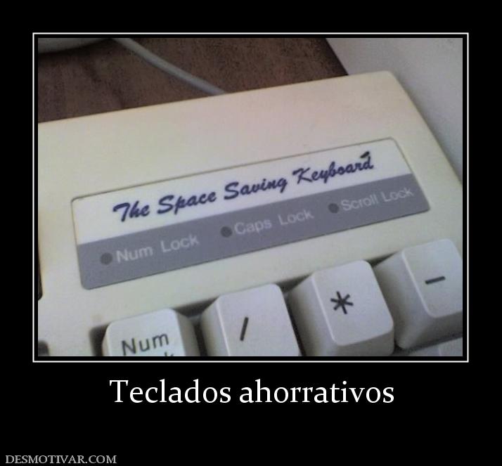 Teclados ahorrativos