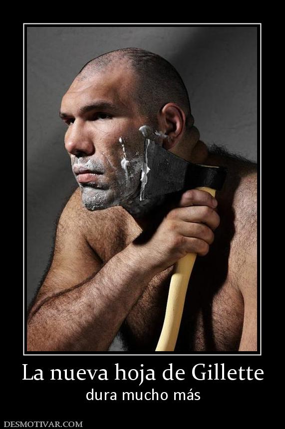 La nueva hoja de Gillette dura mucho más