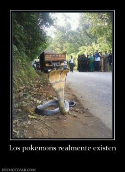 Los pokemons realmente existen
