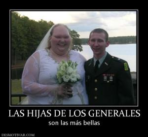 LAS HIJAS DE LOS GENERALES son las más bellas