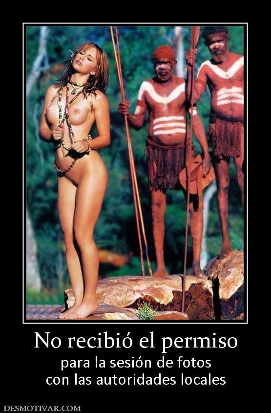 No recibió el permiso para la sesión de fotos con las autoridades locales