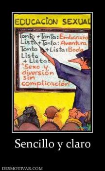 Sencillo y claro