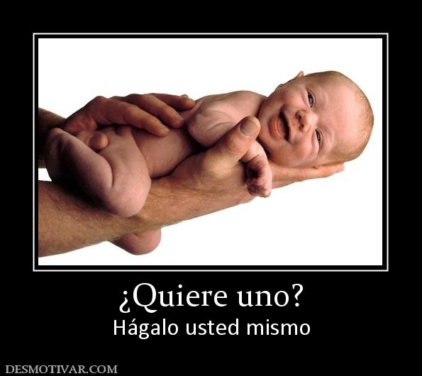 ¿Quiere uno? Hágalo usted mismo