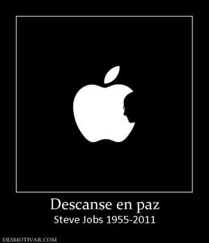 Descanse en paz Steve Jobs 1955-2011