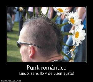 Punk romántico Lindo, sencillo y de buen gusto!