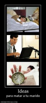 Ideas para matar a tu marido
