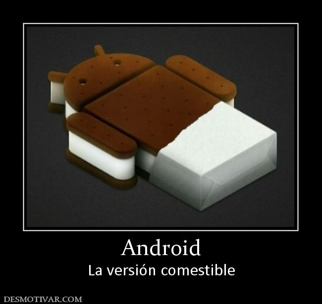 Android La versión comestible