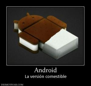 Android La versión comestible