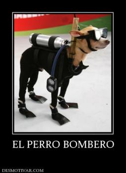 EL PERRO BOMBERO