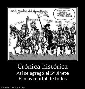 Crónica histórica Así se agregó el 5º Jinete El más mortal de todos