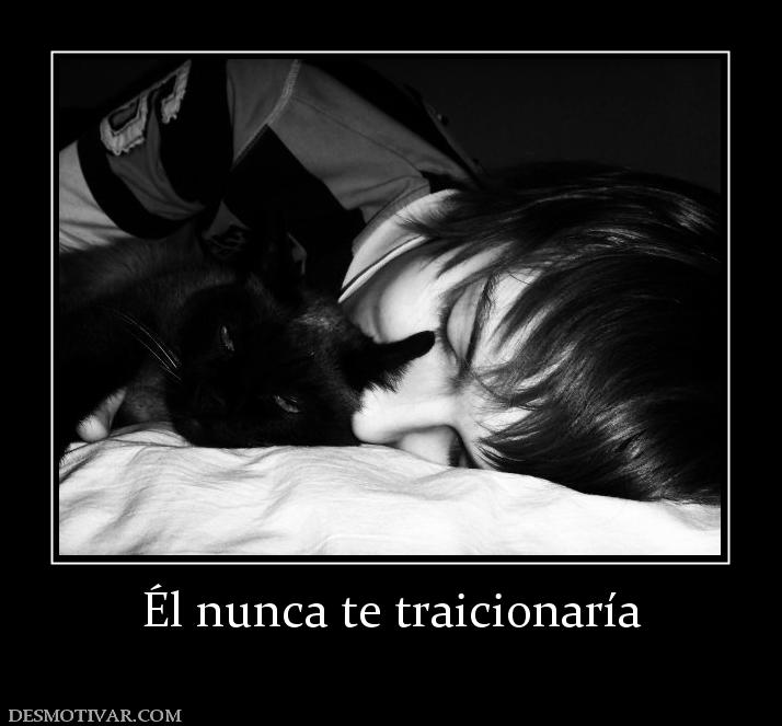 Él nunca te traicionaría
