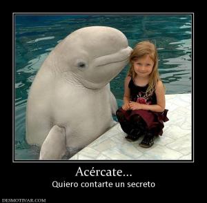 Acércate... Quiero contarte un secreto