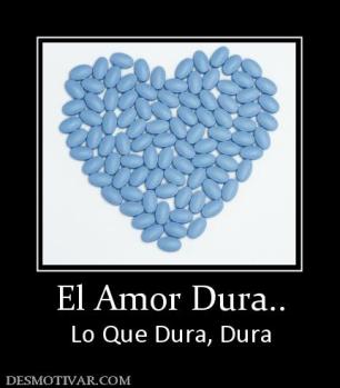 El Amor Dura.. Lo Que Dura, Dura