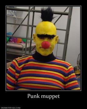 Punk muppet