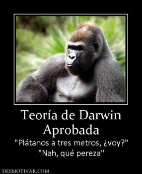 Teoría de Darwin Aprobada