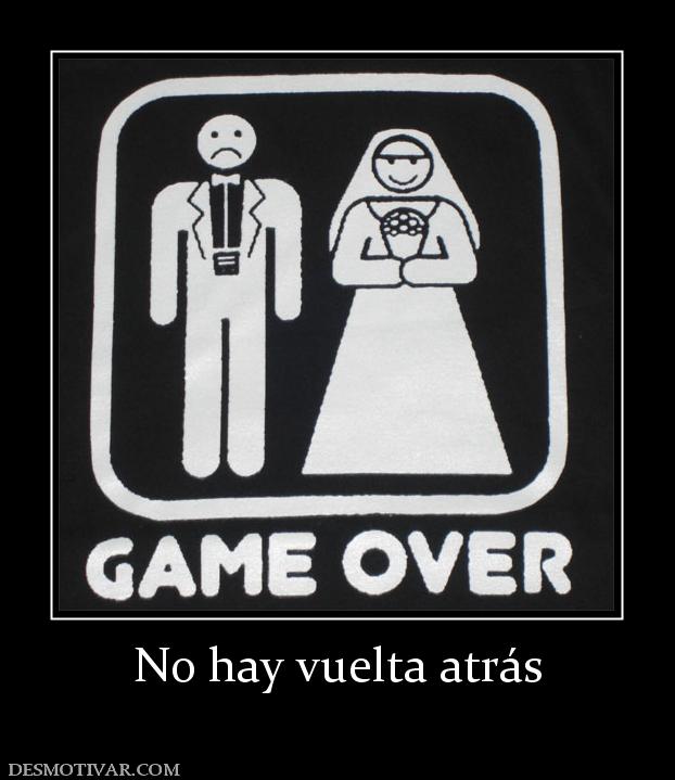 No hay vuelta atrás