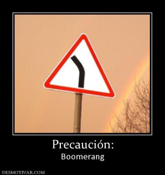 Precaución: Boomerang