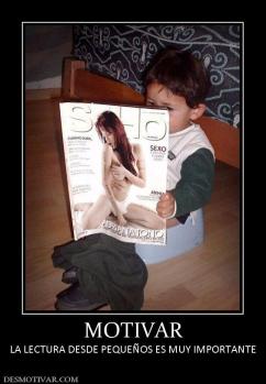 MOTIVAR LA LECTURA DESDE PEQUEÑOS ES MUY IMPORTANTE