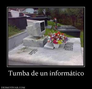 Tumba de un informático