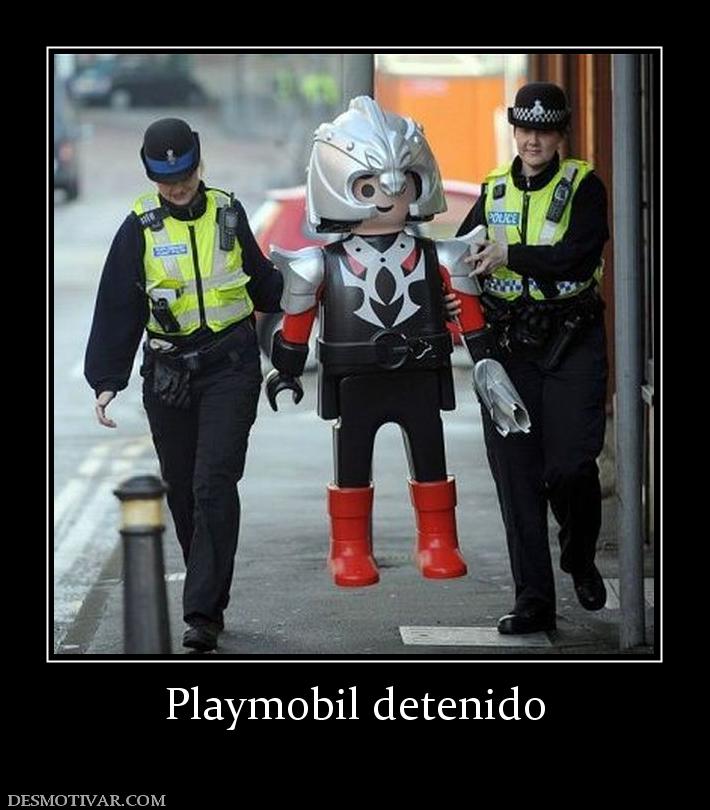 Playmobil detenido