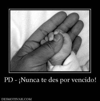 PD - ¡Nunca te des por vencido!