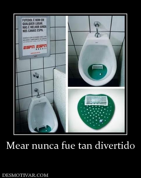 Mear nunca fue tan divertido