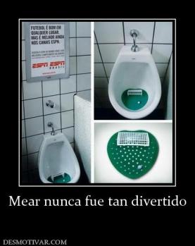 Mear nunca fue tan divertido