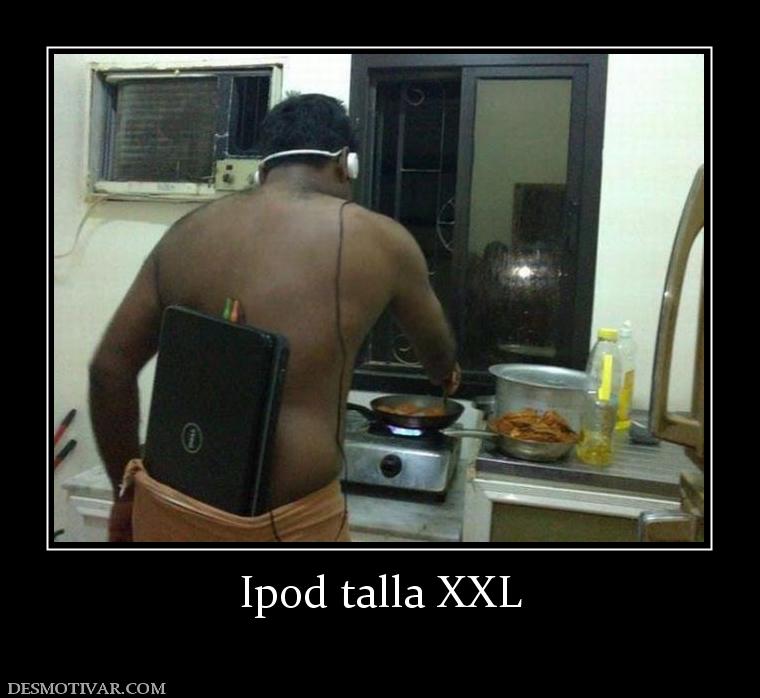 Ipod talla XXL