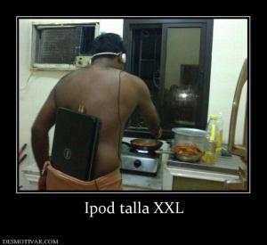 Ipod talla XXL