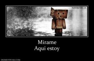 Mirame Aqui estoy