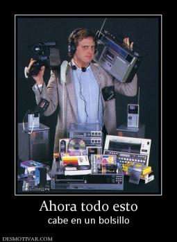 Ahora todo esto cabe en un bolsillo