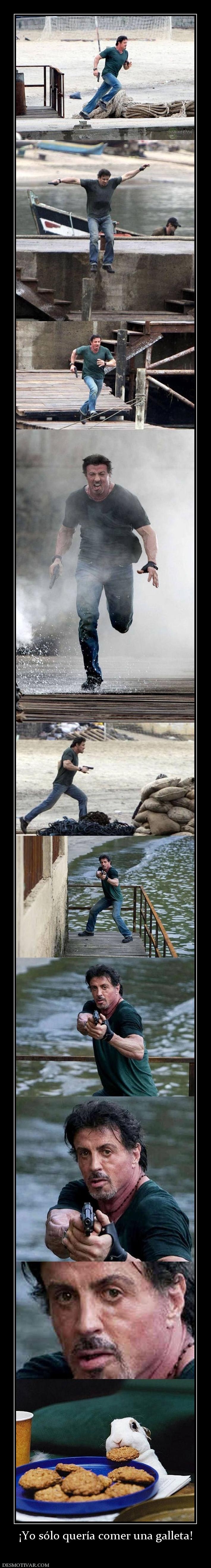 ¡Yo sólo quería comer una galleta!