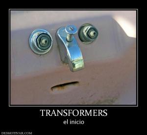 TRANSFORMERS el inicio