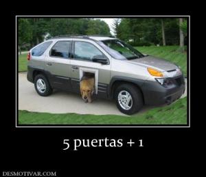 5 puertas + 1