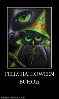FELIZ HALLOWEEN BUHO21
