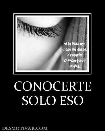 CONOCERTE SOLO ESO