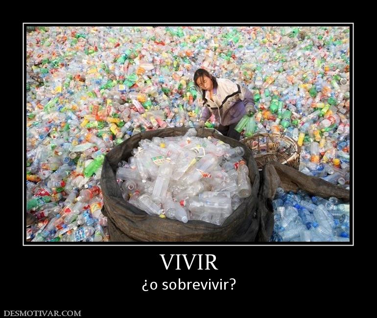 VIVIR ¿o sobrevivir?