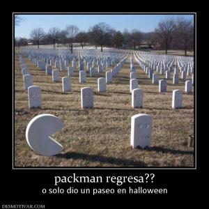 packman regresa?? o solo dio un paseo en halloween