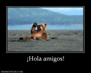 ¡Hola amigos!
