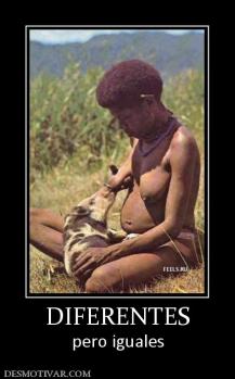 DIFERENTES pero iguales
