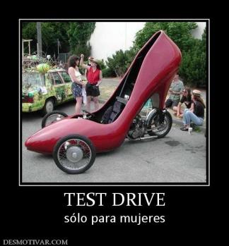 TEST DRIVE sólo para mujeres
