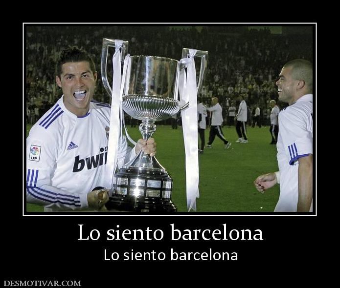 Lo siento barcelona Lo siento barcelona