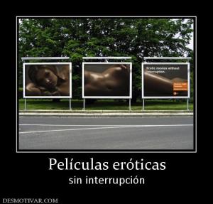 Películas eróticas sin interrupción