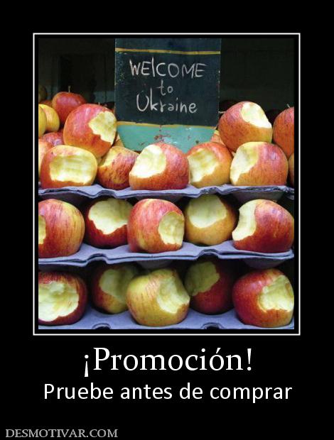 ¡Promoción! Pruebe antes de comprar