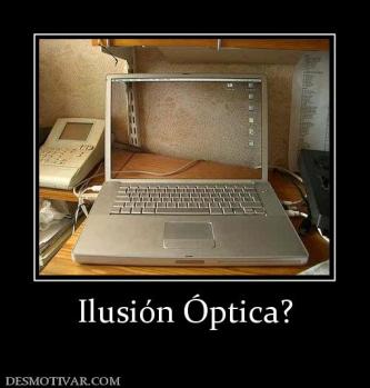 Ilusión Óptica?