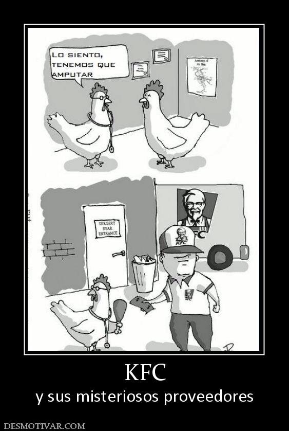 KFC y sus misteriosos proveedores