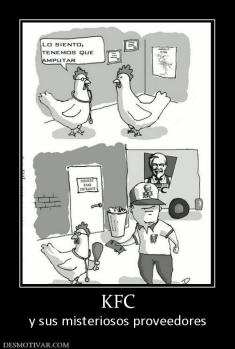 KFC y sus misteriosos proveedores